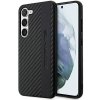Oryginalne Etui AMG do Samsung S23 | Carbon Stripe | Tłoczony Wzór | Czarny